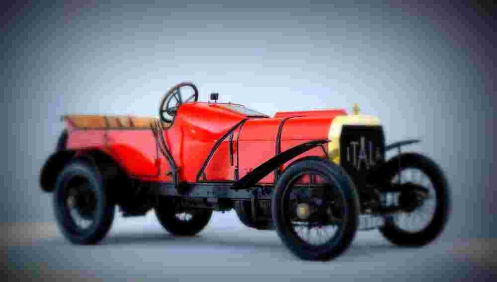 1908 itala grand prix A4 Photo Print