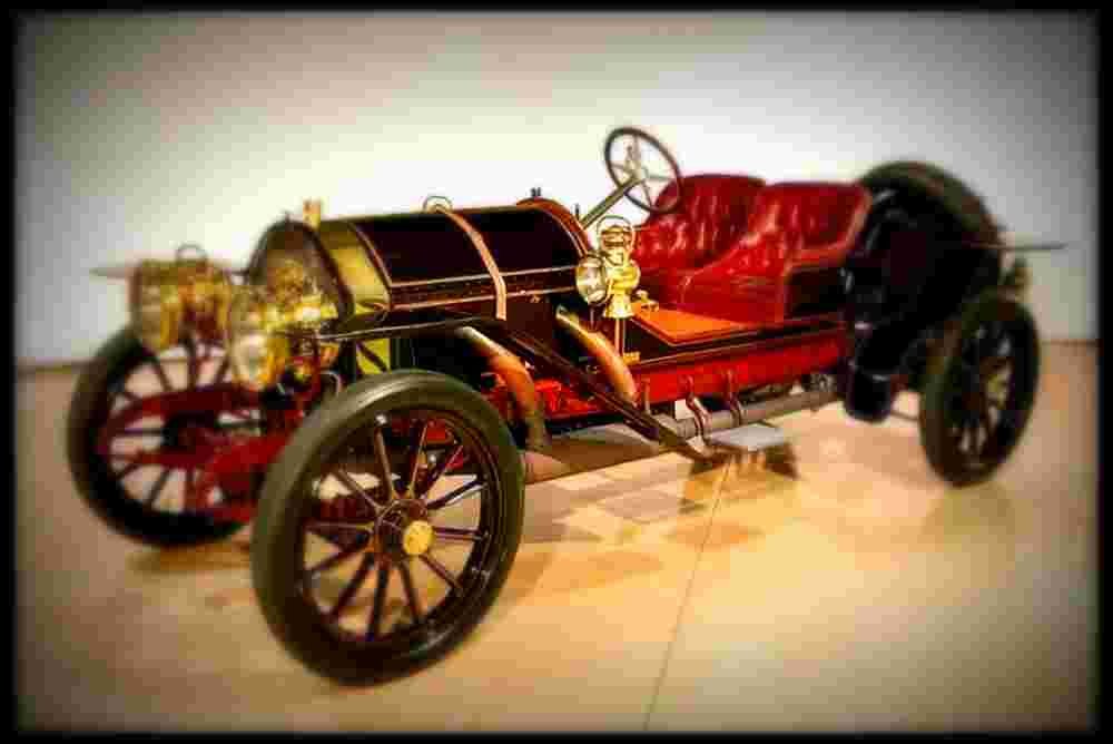1908 simplex 50 speedcar roadster A4 Photo Print