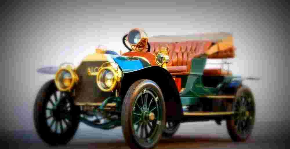 1909 Alco 40HP Runabout A4 Photo Print