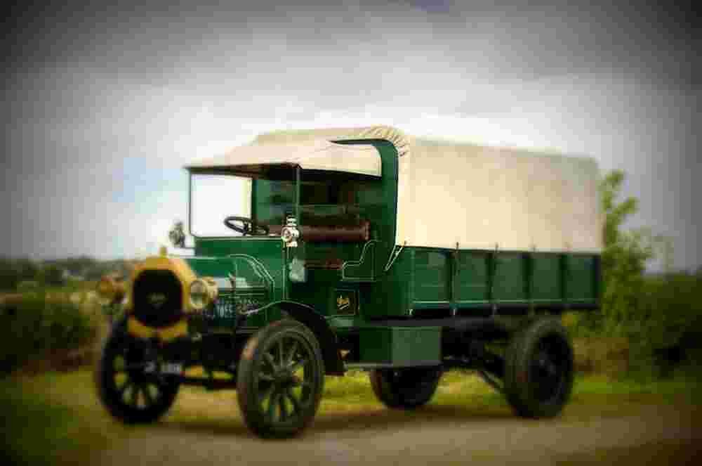 1909 Ariès 3 Ton Truck A4 Photo Print