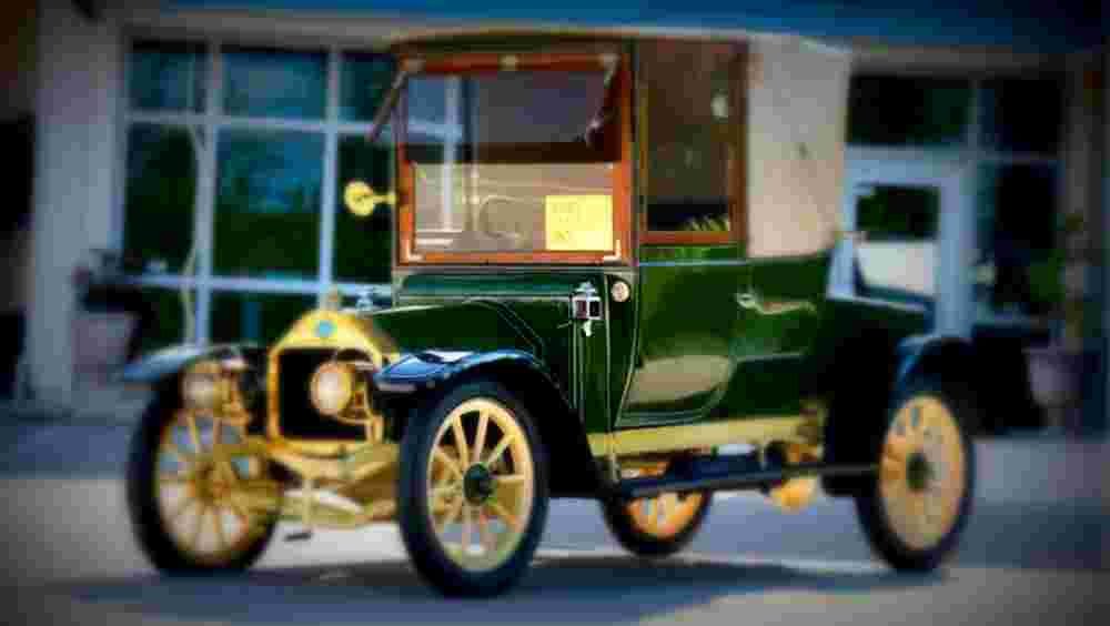 1909 DFP Coupe A4 Photo Print