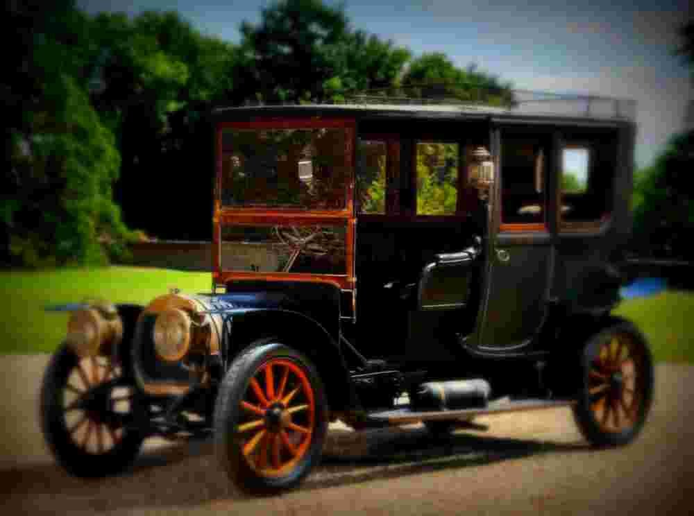 1909 Hotchkiss Type T Coupe de Ville Eugene Boulogne et Fils A4 Photo Print