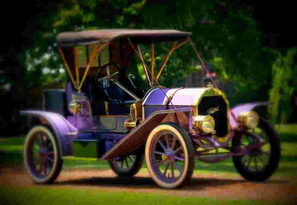 1909 Petrel 30HP Roadster A4 Photo Print