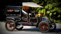1909 Renault Camionette Delivery Truck A4 Photo Print