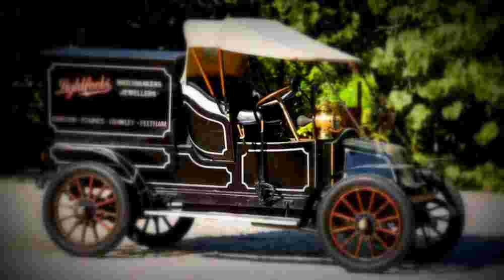 1909 Renault Camionette Delivery Truck A4 Photo Print