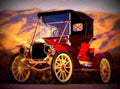 1909 Staver Model ER Roadster A4 Photo Print