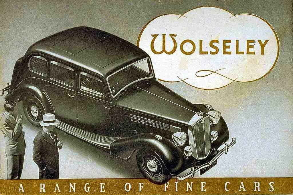191 Wolseley 1937 Vintage A4 Photo Print
