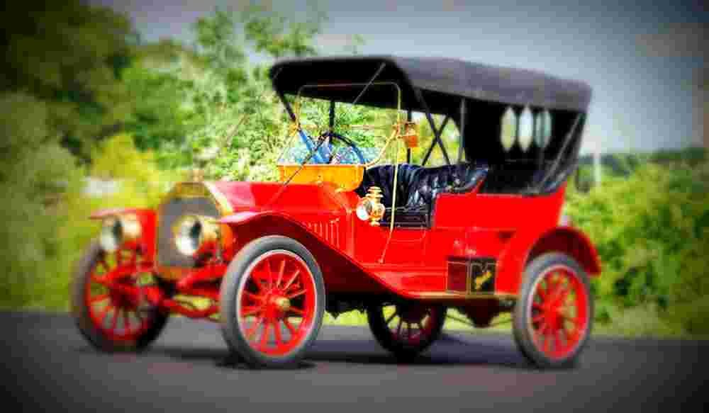 1910 Buick Model 16 Toy Tonneau A4 Photo Print