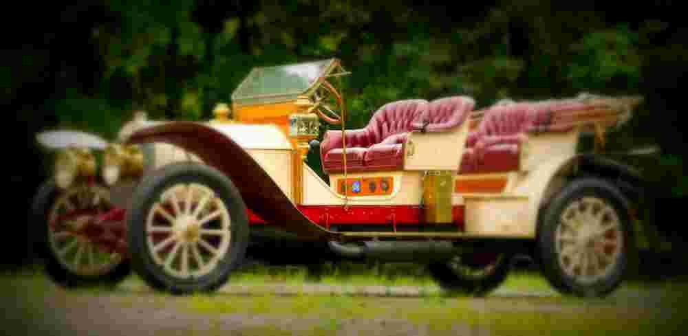 1910 Mercedes 45hp 4 Seat Tourabout A4 Photo Print