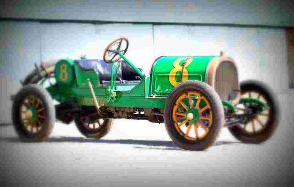1910 Pope Hartford Model W 50HP Racer A4 Photo Print
