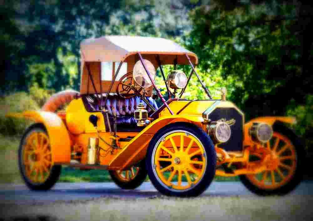 1910 Pullman Model O Roadster A4 Photo Print