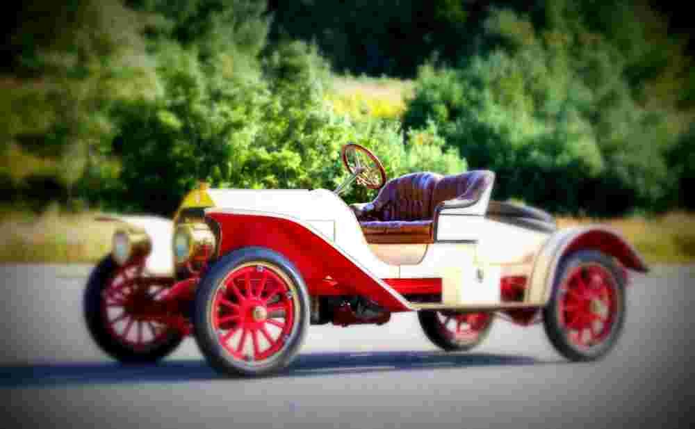1910 Stoddard Dayton Model 10C Raceabout A4 Photo Print