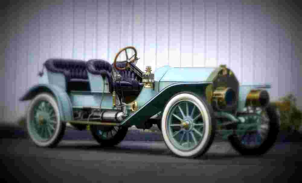 1910 Stoddard Dayton Model 10K Baby Tonneau A4 Photo Print