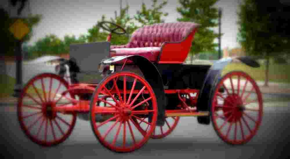 1910 mcintyre model b 1 runabout A4 Photo Print