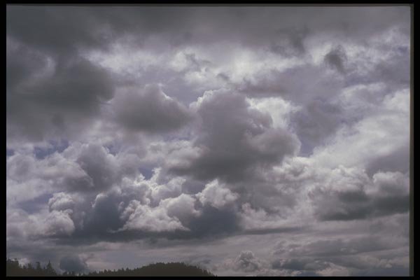 191083 Stratocumulus (thick Layer Breaking Up) A4 Photo Print