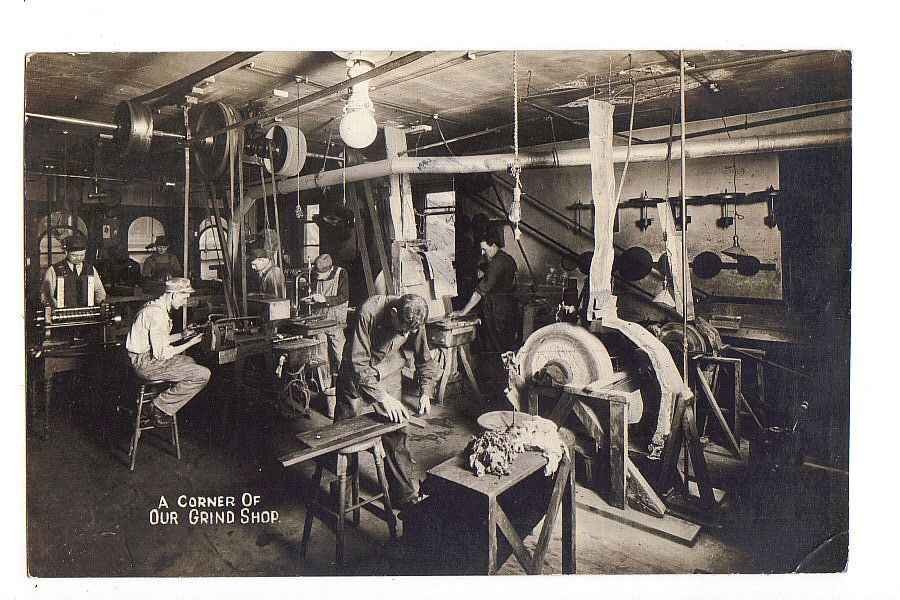 1911 Barber Tools Maker Advertising barber advert A4 Photo Print