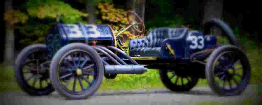 1911 EMF Model 30 Two Seat Racer A4 Photo Print