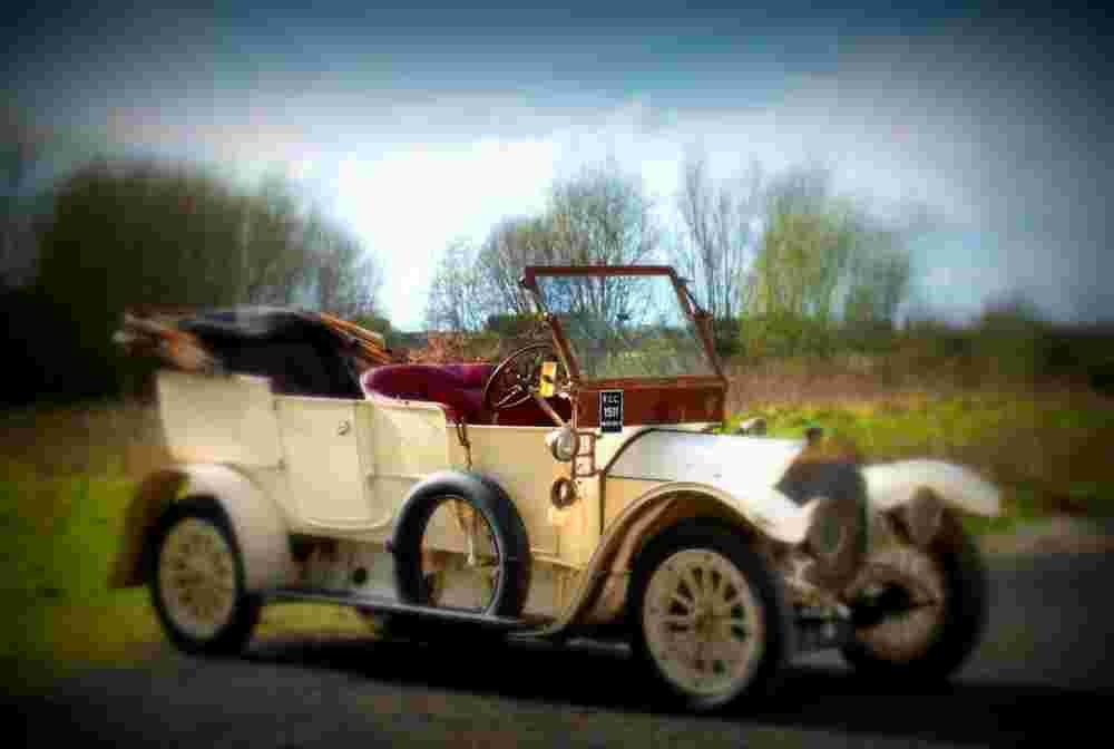 1911 Mercedes 2850 PS Roi des Belges Tourer A4 Photo Print