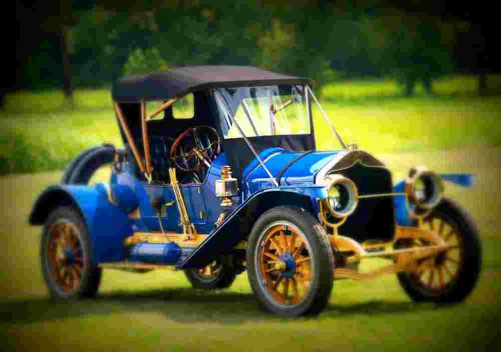1911 National Model 40 Speedway Roadster A4 Photo Print