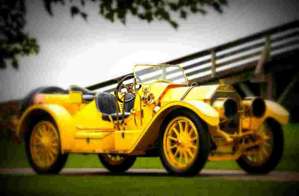 1911 Oldsmobile Autocrat Tourabout A4 Photo Print
