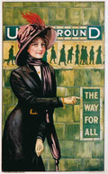 1911 Way For All London Advert A4 Photo Print
