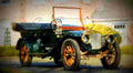 1911 Winton 17b Five Passenger Touring A4 Photo Print