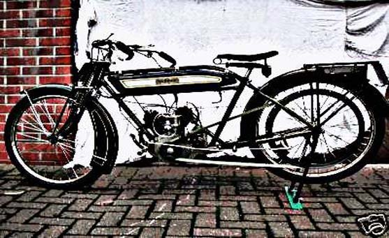 1911 humber (2) motorbike A4 Photo Print