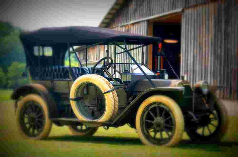 1912 Stearns Knight Toy Tonneau Runabout A4 Photo Print