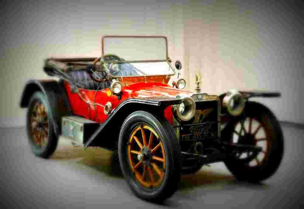 1913 American Underslung Model 22 B Scout A4 Photo Print