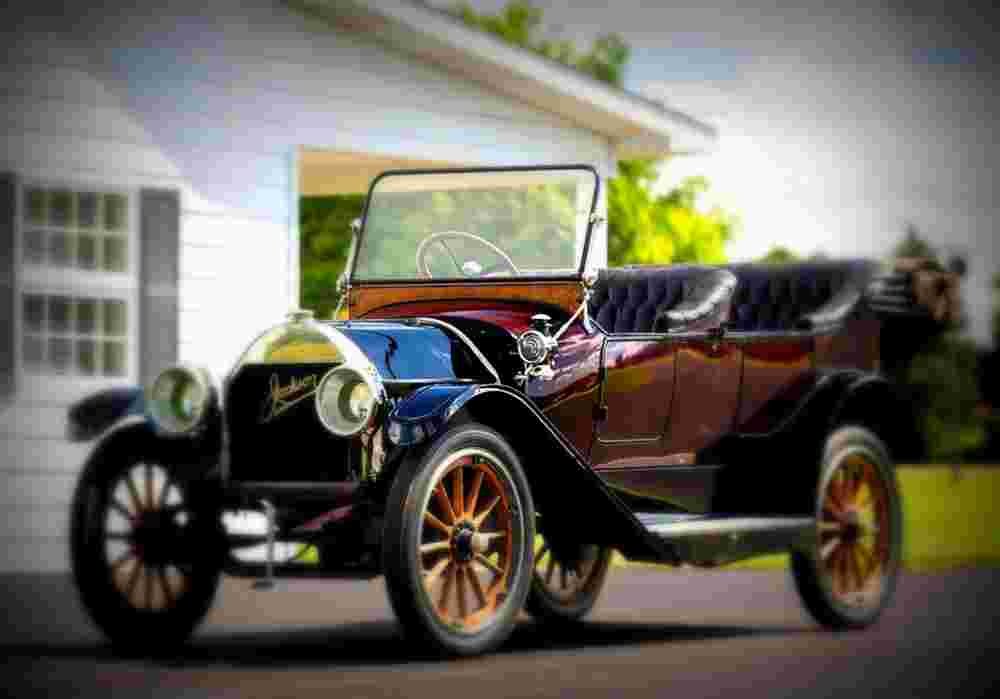 1913 Jackson Sultanic Five Passenger Touring A4 Photo Print
