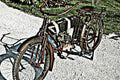1913 Nsu motorbike A4 Photo Print