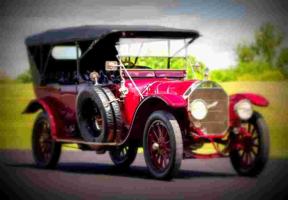 1913 Pierce Arrow Model 66 A Seven Passenger Touring A4 Photo Print