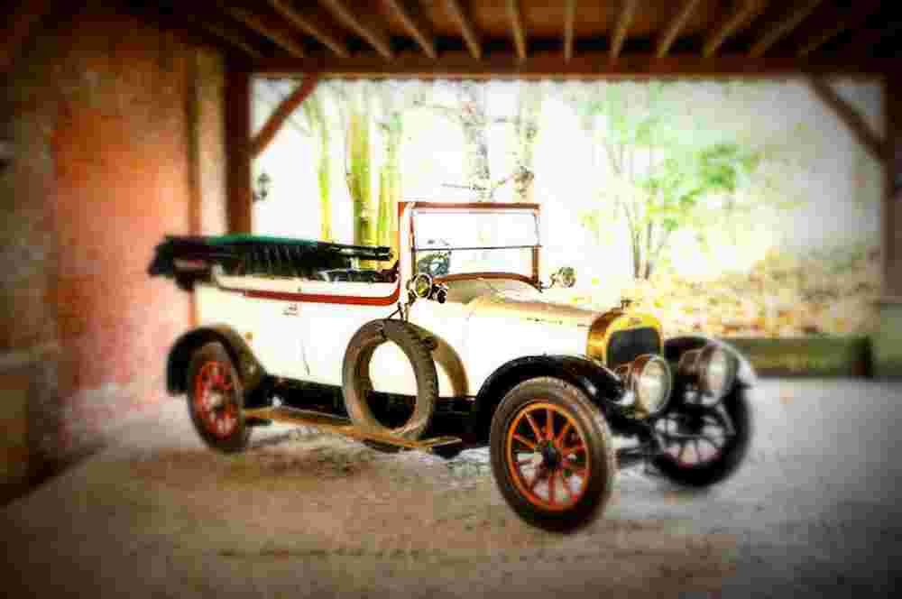 1913 Pipe M22 All Weather Cabriolet A4 Photo Print