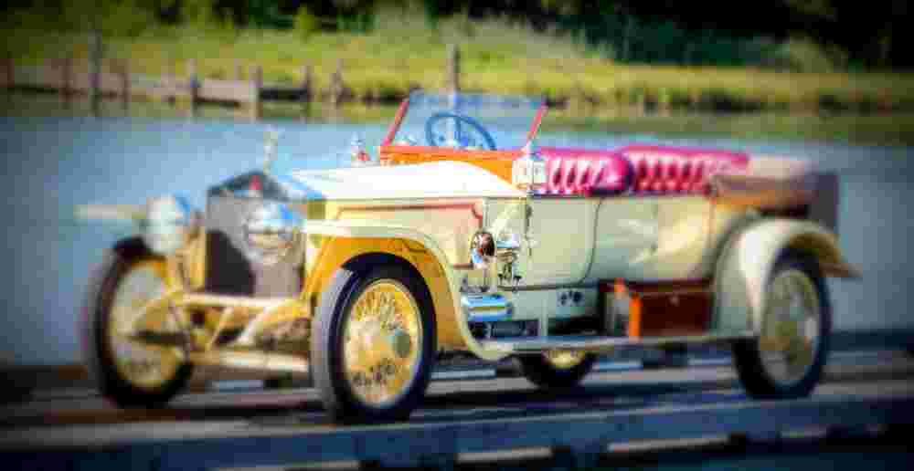 1913 Rolls Royce 4050HP Silver Ghost London to Edinburgh Sports Tourer Reuters A4 Photo Print
