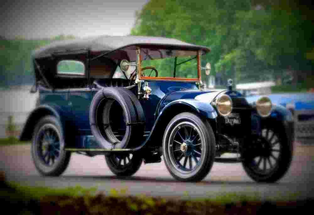 1913 Stevens Duryea Model C Six Five Passenger Touring A4 Photo Print