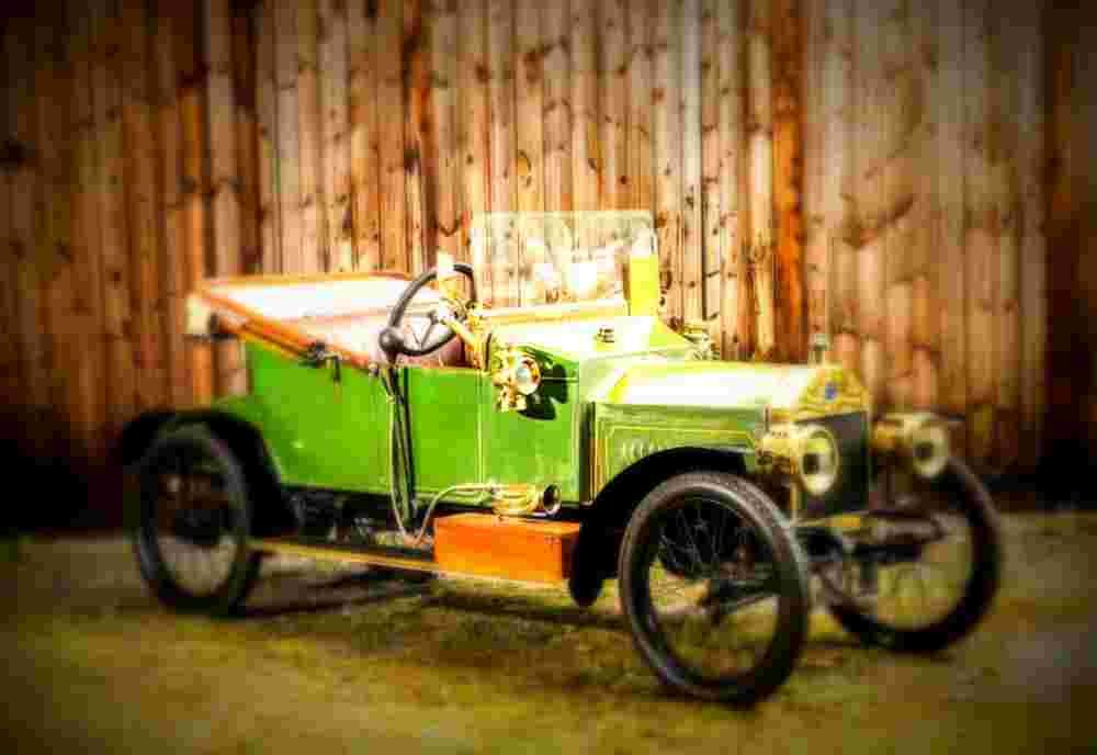 1913 Swift 7HP Twin Cylinder Two Seater Cyclecar A4 Photo Print