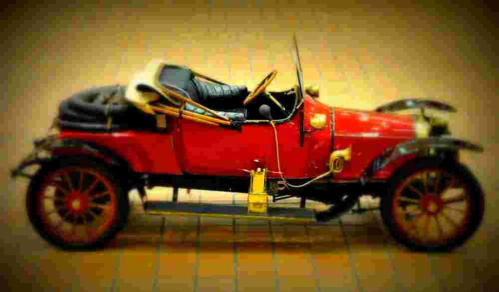 1913 panhard levassor x19 roadster A4 Photo Print