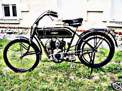 1913 peugeot motorbike A4 Photo Print