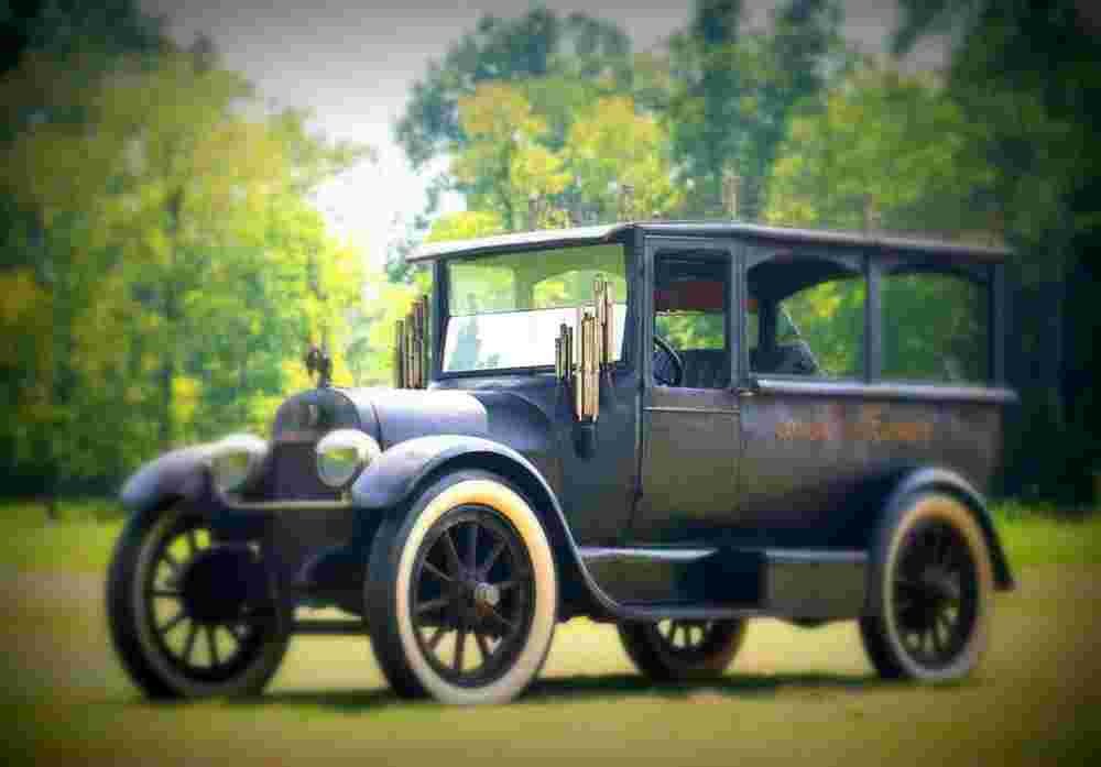 1914 Case Demonstrator Delivery Truck A4 Photo Print