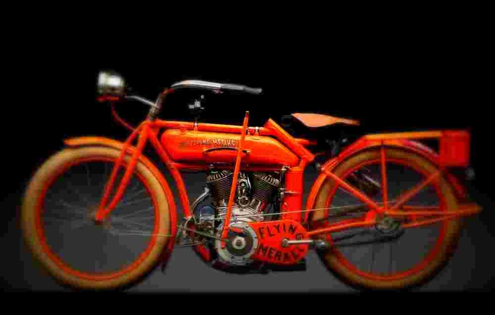 1914 Flying Merkel Model 471 A4 Photo Print