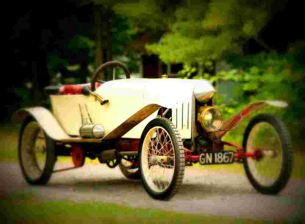 1914 G N  Cyclecar A4 Photo Print