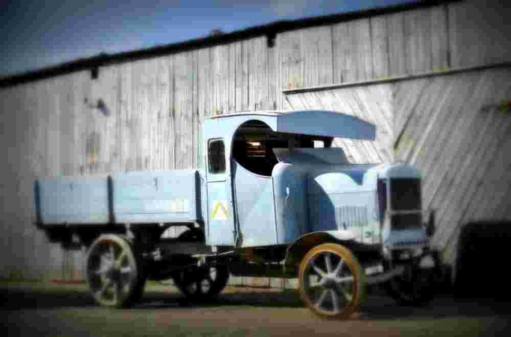 1914 Leyland S Type 30CWT Dropside A4 Photo Print