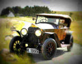 1914 Mercedes 2895 Phaeton A4 Photo Print