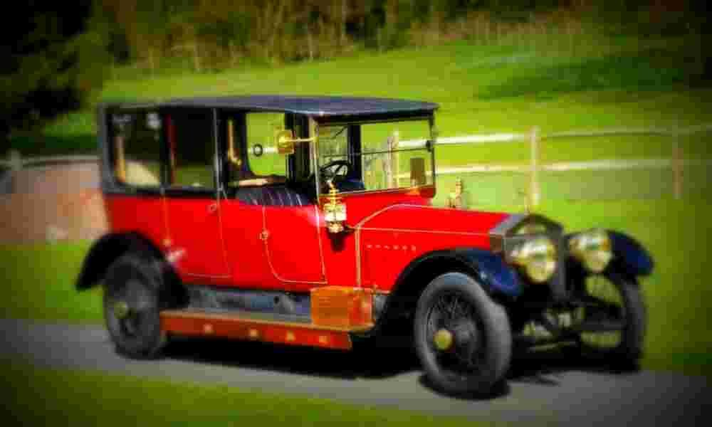1914 Rolls Royce 40 50hp Silver Ghost Landaulette Barker A4 Photo Print