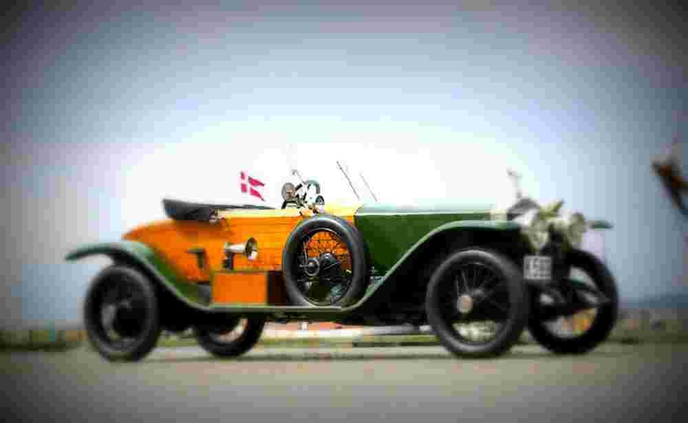 1914 Rolls Royce 4050 Silver Ghost Skiff Schapiro Schebera A4 Photo Print