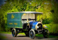1915 Fiat 18P Box Van A4 Photo Print