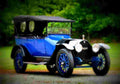 1915 Mitchell Light Six Six Passenger Touring A4 Photo Print