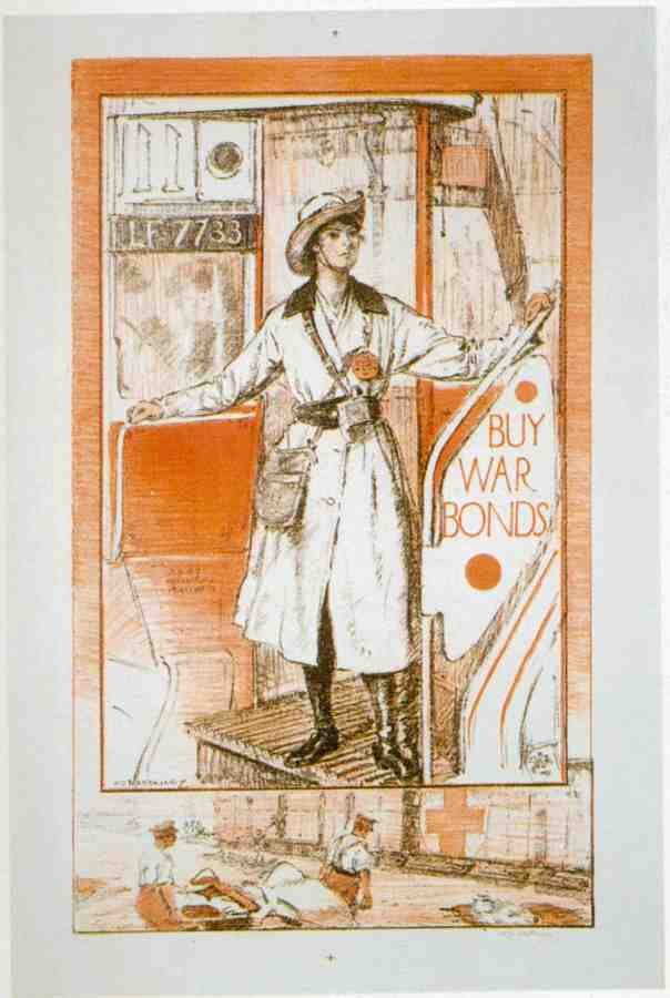 1915 War Bonds1 London Advert A4 Photo Print