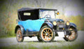 1916 Elgin Six Touring A4 Photo Print