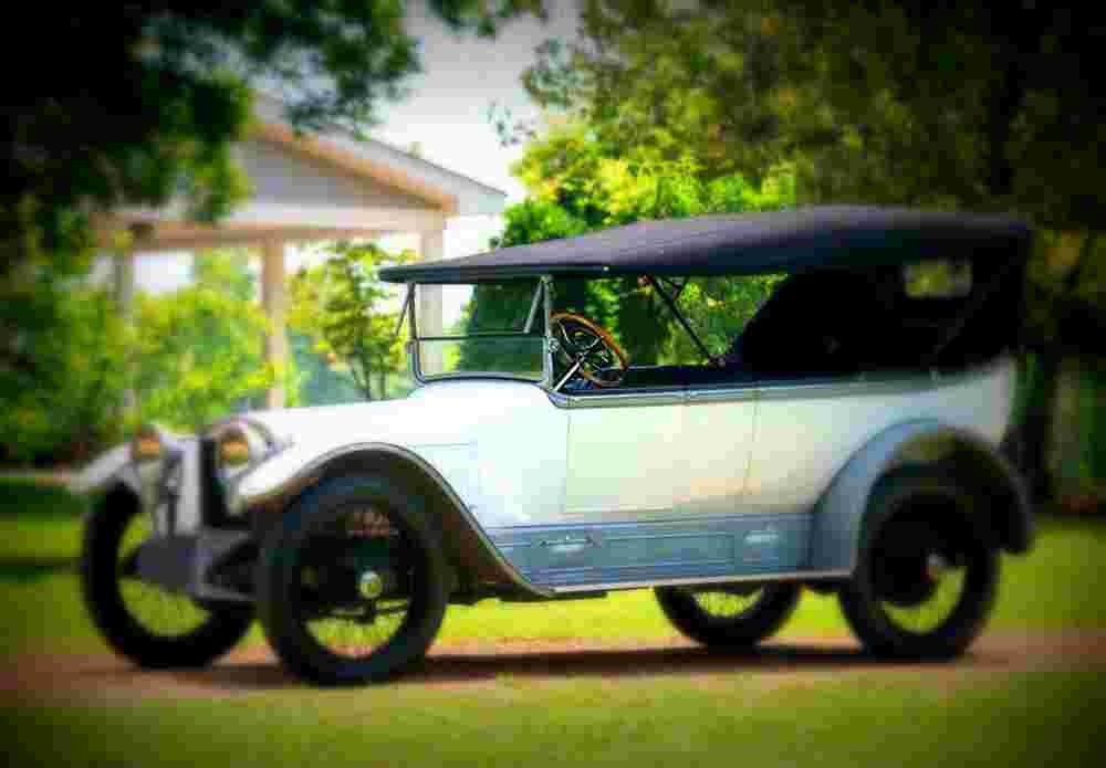1916 Winton Six 33 Seven Passenger Touring A4 Photo Print